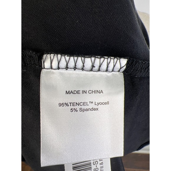 Elegant Black Mini Dress by Quince - Picture 10 of 11